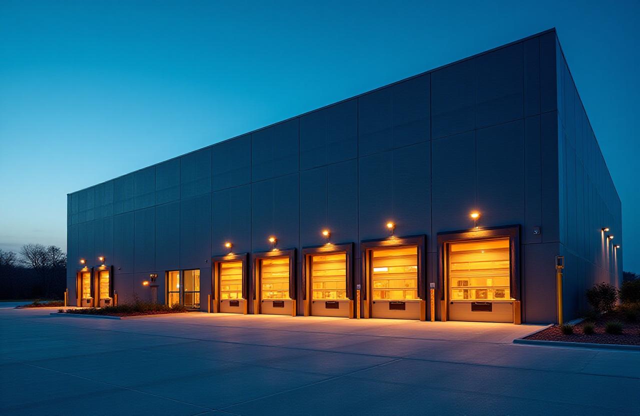 Modern luxury freight warehouse facility in North Carolina